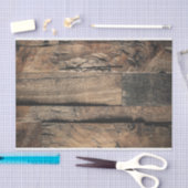 Papier Mousseline Brown Rustic Old Wood Board Parti de mariage (Artisanat)