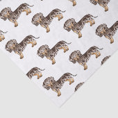 Papier Mousseline Brown & Tan Dapper Cheveux courts Motif Dachshund (Détail)