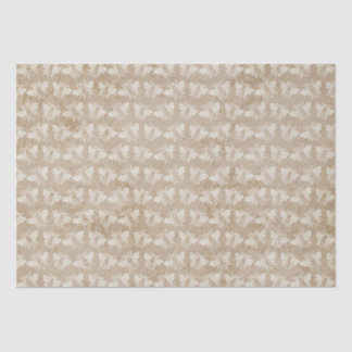 Papier Mousseline Brown Vintage Rustic Bumble Bee Motif