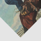 Papier Mousseline "Bruckert’s Ranch" de W Herbert Dunton (Détail)