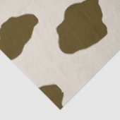 Papier Mousseline Brun de PEAU de VACHE (Détail)