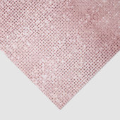 Papier Mousseline Brun rose brillant chic brillant (Détail)