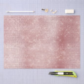 Papier Mousseline Brun rose brillant chic brillant (Artisanat)