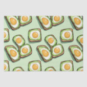 Papier Mousseline Brunch toast Avocado (Recto)