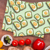 Papier Mousseline Brunch toast Avocado