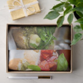 Papier Mousseline Bruschetta Antipasti aux haricots et arugula, (Cadeau)