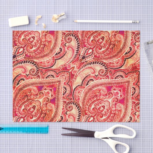 Papier Mousseline Bruxelles Apricot (Artisanat)