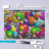 Papier Mousseline Bubbles (Artisanat)