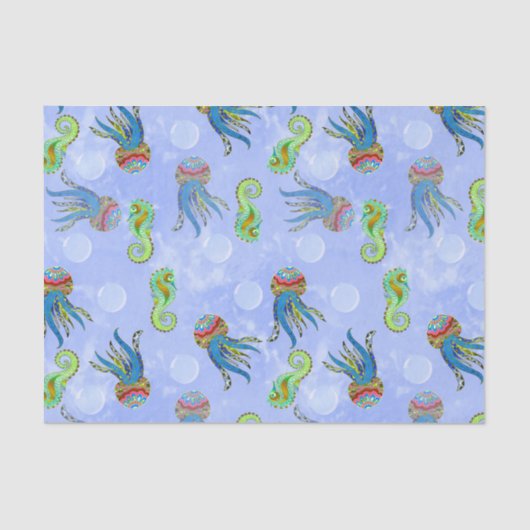 Papier Mousseline Bubbles (Recto)