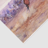Papier Mousseline Bucking Bronco (par Charles M. Russell) (Détail)