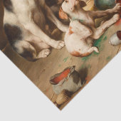 Papier Mousseline Budding Artistes par Carl Reichert (Détail)