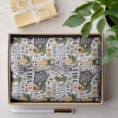 Papier Mousseline Buddy le Motif de devis Elf (Cadeau)