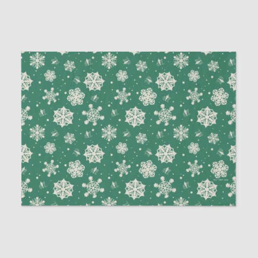 Papier Mousseline Buddy le Motif Elf Snowflake (Recto)