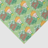 Papier Mousseline Buddy l'Elf OMG Père Noël ! Je Le Connais ! (Détail)