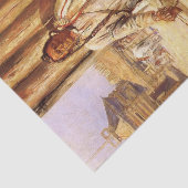 Papier Mousseline "Buffalo Coat" de Charles M Russell (Détail)