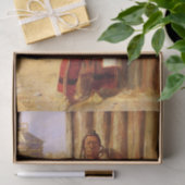 Papier Mousseline "Buffalo Coat" de Charles M Russell (Cadeau)