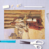 Papier Mousseline "Buffalo Coat" de Charles M Russell (Artisanat)