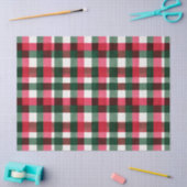 Papier Mousseline Buffle coloré Plaid Noël (Artisanat)