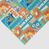 Papier Mousseline BUGS BUNNY BUILDERS™| Character Grid Pattern (Détail)