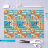 Papier Mousseline BUGS BUNNY BUILDERS™| Character Grid Pattern (Artisanat)
