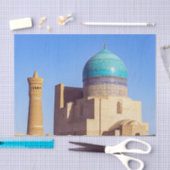 Papier Mousseline Bukhara, Ouzbékistan - mosquée Kalyan (Artisanat)