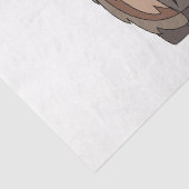 Papier Mousseline Bull Cattle (Détail)