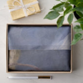 Papier Mousseline Bull dans les Alpes (par Eugène Burnand) (Cadeau)