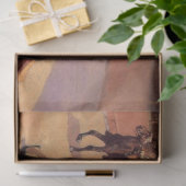 Papier Mousseline Bull Fight in Mexico (par Frederic Remington) (Cadeau)