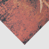 Papier Mousseline Bull Skull Western Pays Brown Black Rustic Art (Détail)