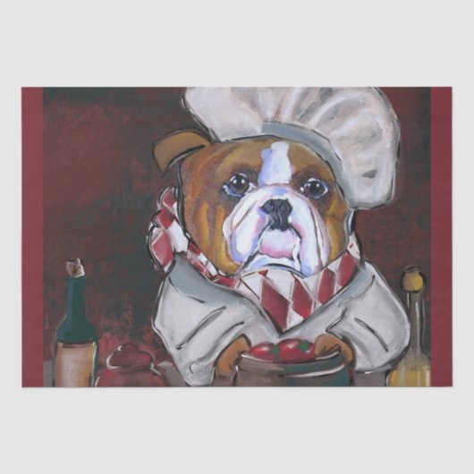 Papier Mousseline Bulldog (Recto)