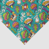 Papier Mousseline Bulles comiques (Détail)