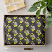 Papier Mousseline Bumble d'abeille noire d'insectes jaunes (Cadeau)