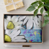 Papier Mousseline Bumble Whimsable Bee Daisies Floral Decoupage (Cadeau)