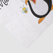 Papier Mousseline Bumblebee en papier tissu (Détail)