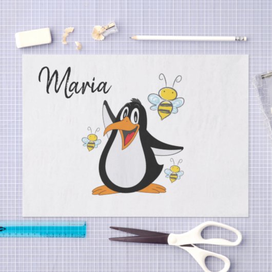 Papier Mousseline Bumblebee en papier tissu (Artisanat)