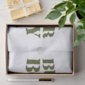 PAPIER MOUSSELINE BUNKER BUNNY (Cadeau)