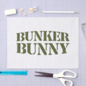 PAPIER MOUSSELINE BUNKER BUNNY (Artisanat)
