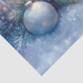 Papier Mousseline Bunnies de Noël Magique Forêt d'hiver Découpage (Détail)