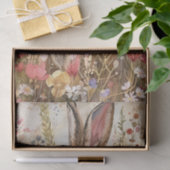 PAPIER MOUSSELINE BUNNY DANS LA DÉCOUPAGE DE MEADOW (Cadeau)