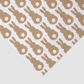 Papier Mousseline Bunny Silhouette (Détail)