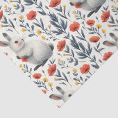 Papier Mousseline Bunny Springtime (Détail)