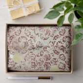 Papier Mousseline Burgundy Bee Series Design Ten (Cadeau)