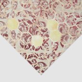 Papier Mousseline Burgundy Bee Series Design Ten (Détail)