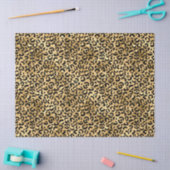 Papier Mousseline Burgundy et Gold Leopard Series Design 7 (Artisanat)