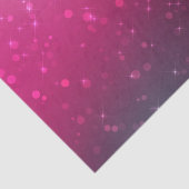 Papier Mousseline Burgundy Pink Bokeh Anniversaire (Détail)