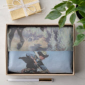 Papier Mousseline « Busting a Bronco » par W Herbert Dunton (Cadeau)