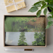 Papier Mousseline Cabane sur le pré par Isaac Levitan (Cadeau)