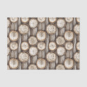 Papier Mousseline Cabine de bois Noël (Recto)