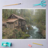 Papier Mousseline Cabine forestier 26 Découpage Papier de tissus (Artisanat)