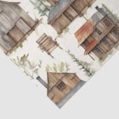 Papier Mousseline Cabine rustique (Détail)